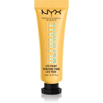 NYX Professional Makeup Pride Ultimate Eye Paint krémové očné tiene na tvár a telo odtieň 06 Sun Gaze (Yellow) 8 ml