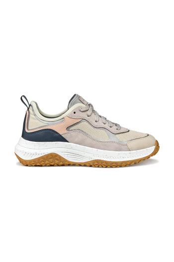 Tenisky Geox D OLIVIERA + GRIP béžová farba, D55VNA 0AS22 CH65Y