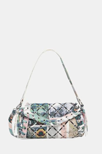 Kabelka Desigual JULIETT CUT OUT zelená farba, 25WAXD02