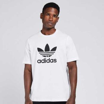 Pánské Tričko Adidas Trefoil Tee White - M