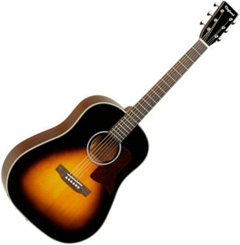 Tanglewood TW40 SD VS E Vintage Sunburst Gloss Elektroakustická gitara Dreadnought