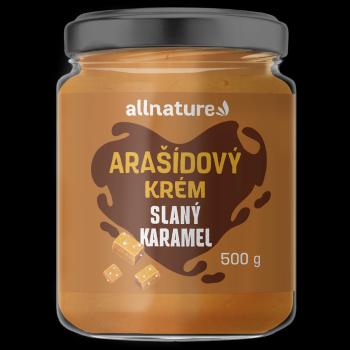 ALLNATURE Arašidový krém slaný karamel 500 g