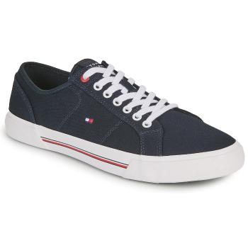 Tommy Hilfiger  CORE CORPORATE VULC CANVAS  Nízke tenisky Námornícka modrá