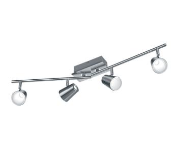 LED bodové osvetlenie Trio Narcos nikel 873110407
