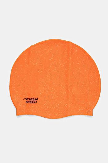 Plavecká čiapka Aqua Speed Reco oranžová farba