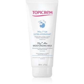 Topicrem BABY My 1st Ultra-Moisturizing Milk hydratačné mlieko na telo a tvár pre suchú a citlivú pokožku 200 ml