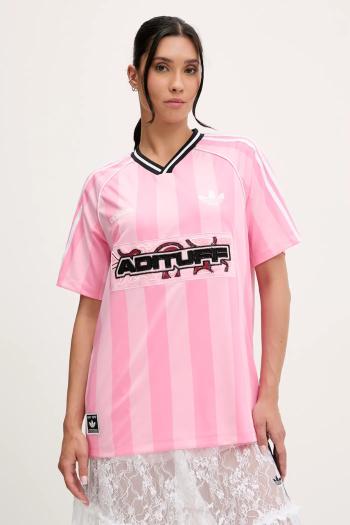 Tričko adidas Originals Jersey dámske, ružová farba, KD2272