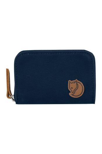 Puzdro na karty Fjallraven Zip Card Holder tmavomodrá farba, F24218