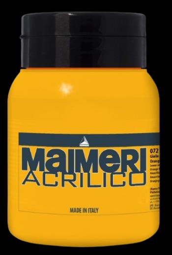 MAIMERI ACRILICO - Akrylové farby 072 - orange yellow, 0,5 L