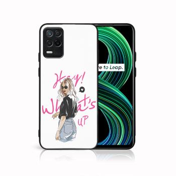 MY ART Ochranný obal Realme 8 5G -WHATSUP (132)