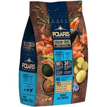 Polaris bezobilné granule s čerstvým mäsom Adult losos, morčacie 2,5 kg (5999566110504)