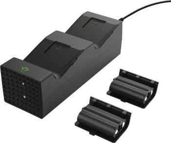 Töltőállomás Trust GXT 250 Duo Charge Dock Xbox Series X/S