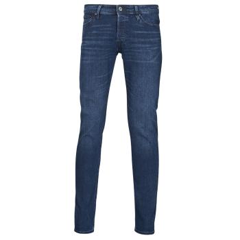 Jack & Jones  JJIGLENN  Džínsy Slim Modrá