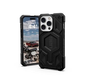 UAG Monarch Pro MagSafe Apple iPhone 14 Pro hátlap tok, Kevlar Black