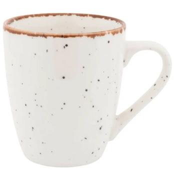 Altom Porcelánový hrnček Reactive Ivory, 380 ml