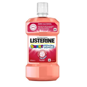 Listerine Ústna voda pre deti s ovocnou príchuťou Smart Rinse Berry 500 ml