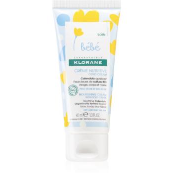 Klorane Bébé Nutrition výživný krém pre deti 40 ml