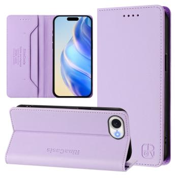 RINA Zaklápacie puzdro pre Apple iPhone 16e svetlofialové