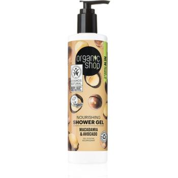 Organic Shop Macadamia & Avocado vyživujúci sprchový gél 280 ml