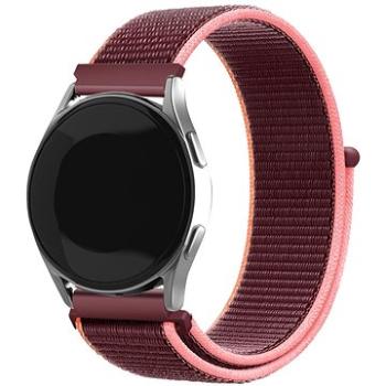 Eternico Airy Universal Quick Release 22 mm Silk Red and Gold edge (AET-UN22AY-SiReG)