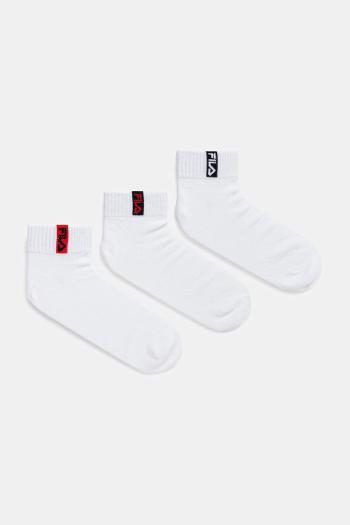 Ponožky Fila 3-pak biela farba, F5509