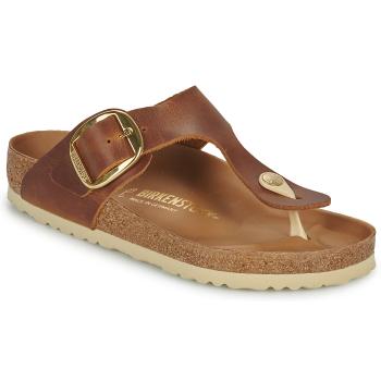 Birkenstock  GIZEH BIG BUCKLE  Žabky Hnedá