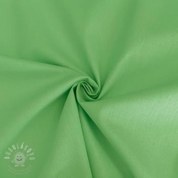 Popelín pamut anyag neon green