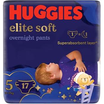 HUGGIES Elite Soft Pants cez noc Pants veľ. 5 (17 ks) (5029053548173)