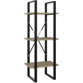 Shumee s 3 policami dub sonoma 40 × 30 × 105 cm drevotrieska, 806490
