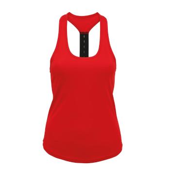 TriDri® Dámske funkčné tielko - Ohnivo červená | XL