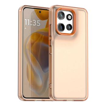 CANDY Ochranný kryt pre Motorola Edge 50 Neo / ThinkPhone 25 oranžový