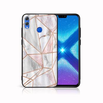 MY ART Ochranný obal Honor 8X -PINK MARBLE (143)