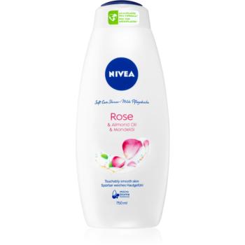 Nivea Rose & Almond Oil sprchový gél 750 ml