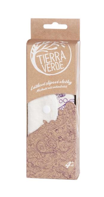 TIERRA VERDE Slipové vložky z biobavlneného zamatu 4 ks