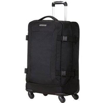 American Tourister Road Quest Spinner Duffle M Solid Black (5414847661730)