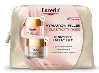 Eucerin Kazeta HYALURON-FILLER+ELASTICITY ROSÉ denný + nočný krém 2x50ml