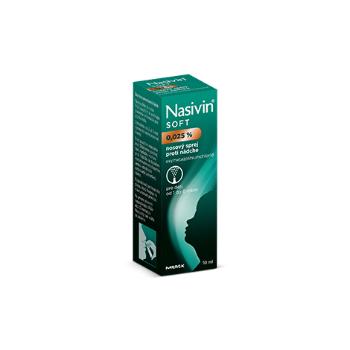 Nasivin Soft 0,025% aer.nao.1 x 10 ml