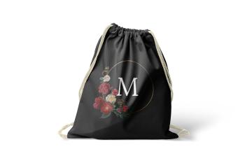 Personal Vak s potiskem - Flowers Barva: Čierna