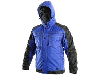 Bunda CXS IRVINE, zimná, pánska, modro-čierna, veľ. XL