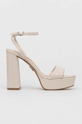 Sandále Steve Madden Lessa béžová farba, SM11001631
