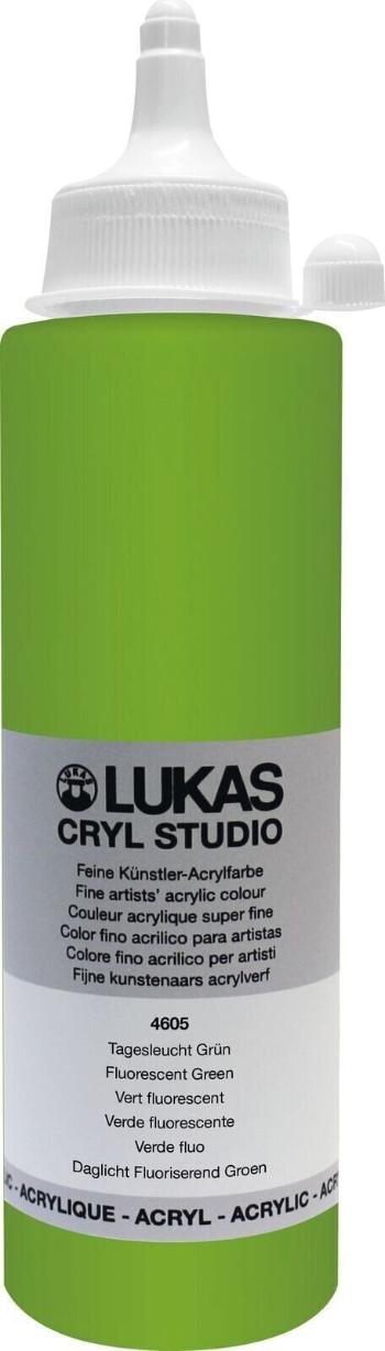Lukas Cryl Studio Akrylová farba Fluorescent Green 250 ml 1 ks