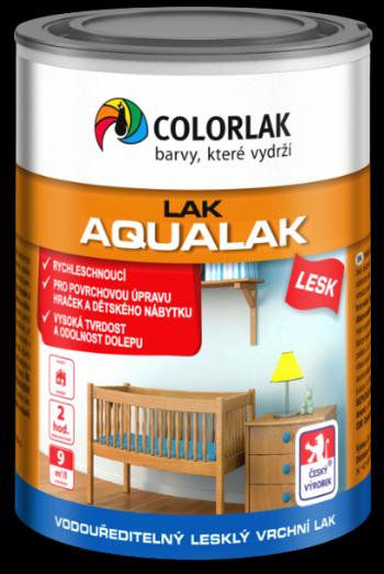 COLORLAK AQUALAK V1419 - Vodou riediteľný lak na drevo v interiéri matný 2,5 L