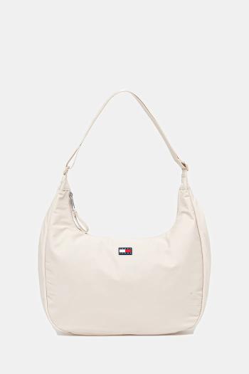 Kabelka Tommy Jeans béžová farba, AW0AW17569