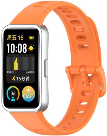 4wrist Silikonový řemínek pro Huawei Watch Band 10, 9, 8 - Orange