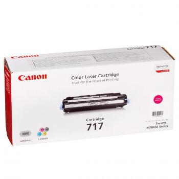 CANON CRG717 M - originálny toner, purpurový, 4000 strán