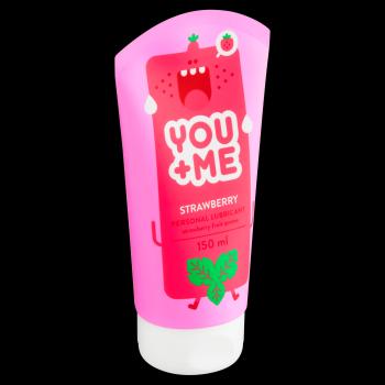 YOU ME Strawberry lubrikant so šťavnatou jahodovou arómou 150 ml