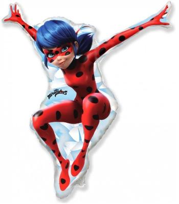 Fólia lufi -  Miraculous Ladybug