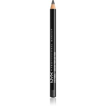 NYX Professional Makeup Eye and Eyebrow Pencil precízna ceruzka na oči odtieň 940 Black Shimmer 1.2 g