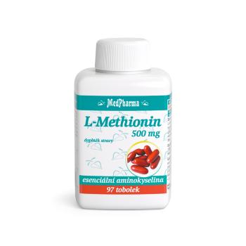 MEDPHARMA L-metionín 500 mg 97 kapsúl