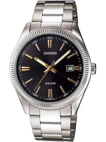 PÁNSKE HODINKY CASIO MTP-1302D-1A2VDF (zd072b) + KRABIČKA